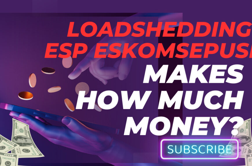Loadshedding - ESP EskomSePush Makes How Much Money?